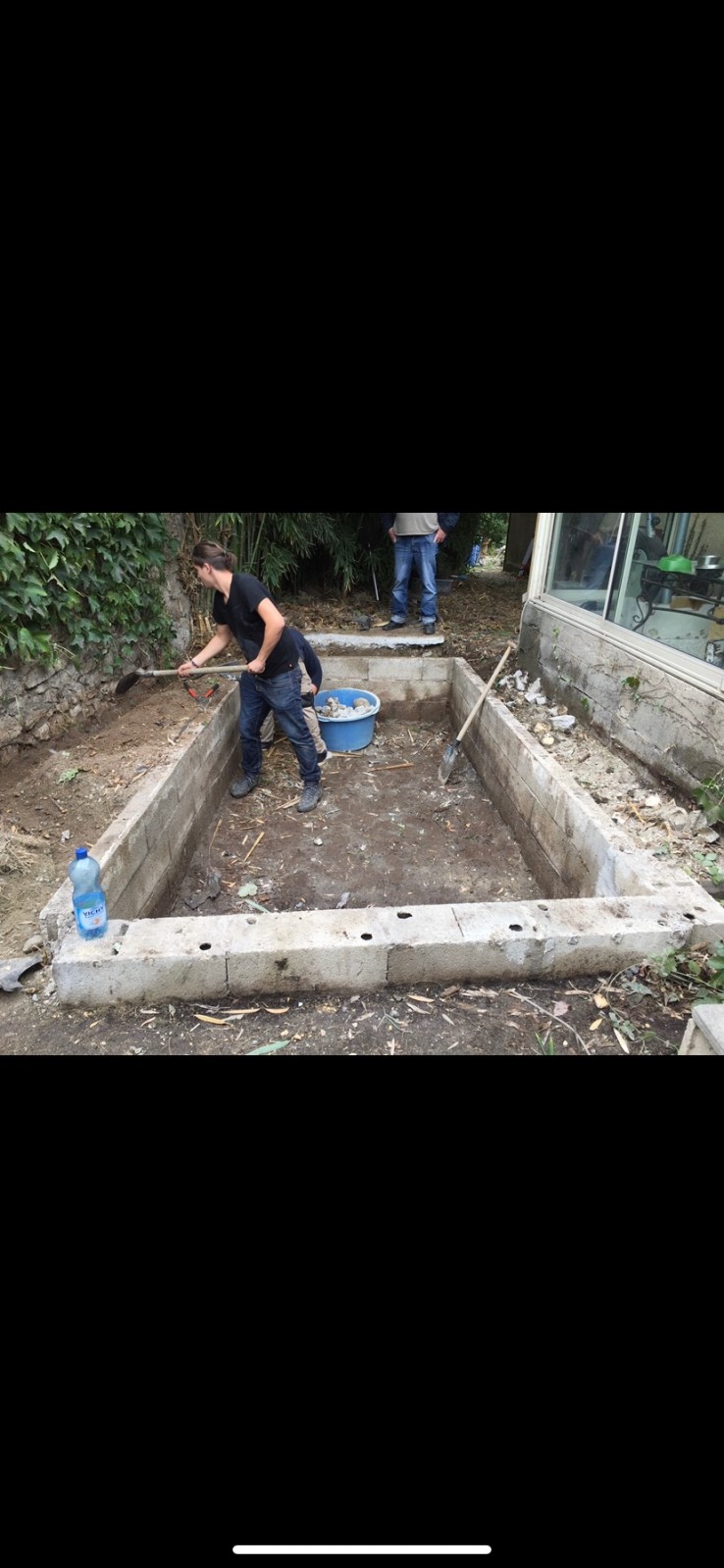 Rénovation et agrandissement d’un bassin à koï sur chateaurenard