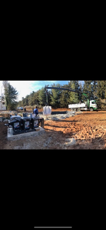 Installation de filtration d'une piscine naturellle