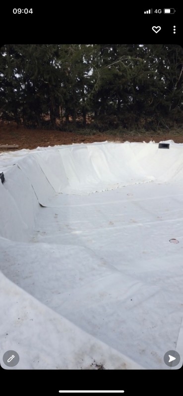 Etape de création bassin de baignade